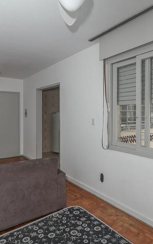 Studio à venda com 32m², 1 quarto e sem vagaSala / Quarto