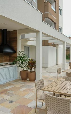 Apartamento à venda com 84m², 2 quartos e 2 vagasChurrasqueira