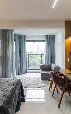 Studio para alugar com 30m², 1 quarto e sem vaga Studio para alugar com 30m², 1 quarto e sem vagaStudio