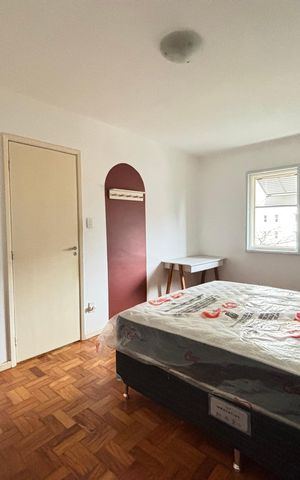 Apartamento para alugar com 55m², 1 quarto e 1 vaga Apartamento para alugar com 55m², 1 quarto e 1 vagaSala