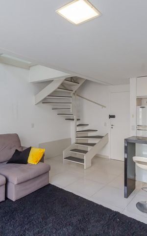 Apartamento para alugar com 52m², 1 quarto e 1 vaga Apartamento para alugar com 52m², 1 quarto e 1 vagaSala