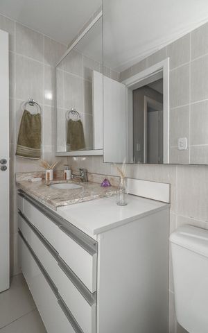Apartamento à venda com 50m², 1 quarto e 1 vagaBanheiro