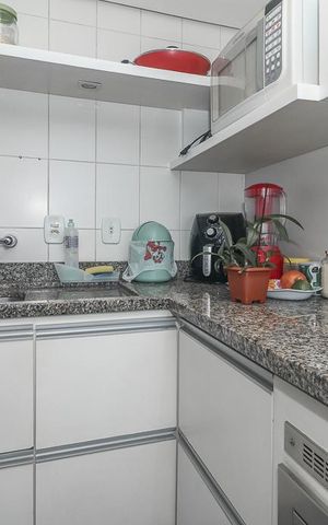 Apartamento à venda com 50m², 1 quarto e 1 vagaCozinha