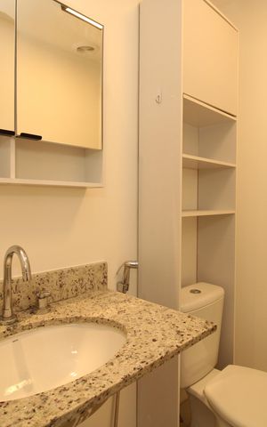 Apartamento para alugar com 40m², 2 quartos e sem vagaBanheiro
