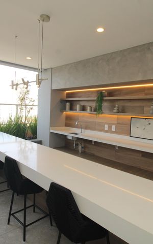 Apartamento para alugar com 40m², 2 quartos e sem vagaÁrea comum - Churrasqueira