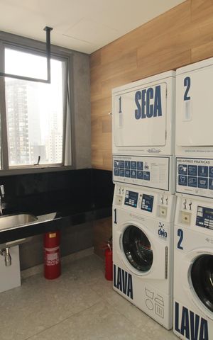 Apartamento para alugar com 40m², 2 quartos e sem vagaLavanderia