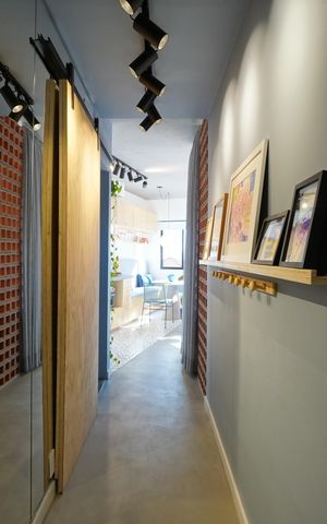 Studio à venda com 34m², 1 quarto e sem vagaCorredor