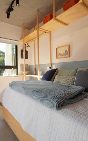 Studio à venda com 34m², 1 quarto e sem vagaStudio