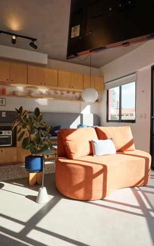 Studio à venda com 34m², 1 quarto e sem vagaStudio