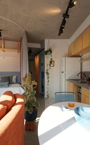 Studio à venda com 34m², 1 quarto e sem vagaStudio