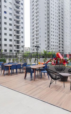 Apartamento à venda com 38m², 2 quartos e sem vagaÁrea comum 