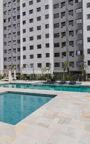 Apartamento à venda com 38m², 2 quartos e sem vagaÁrea comum - Piscina