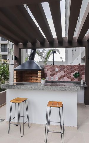 Apartamento à venda com 38m², 2 quartos e sem vagaÁrea comum - Churrasqueira