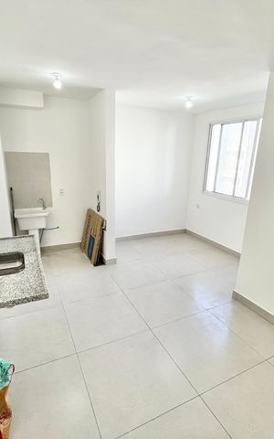 Apartamento para alugar com 35m², 2 quartos e sem vaga Apartamento para alugar com 35m², 2 quartos e sem vagaSala/Cozinha