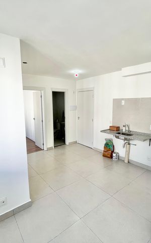 Apartamento para alugar com 35m², 2 quartos e sem vaga Apartamento para alugar com 35m², 2 quartos e sem vagaSala/Cozinha