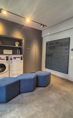 Apartamento à venda com 24m², 1 quarto e sem vaga Apartamento à venda com 24m², 1 quarto e sem vagaLavanderia