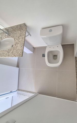 Apartamento à venda com 24m², 1 quarto e sem vaga Apartamento à venda com 24m², 1 quarto e sem vagaBanheiro