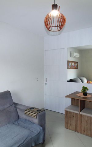 Apartamento à venda com 50m², 2 quartos e 1 vagaSala