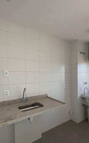 Apartamento para alugar com 33m², 1 quarto e 1 vaga Apartamento para alugar com 33m², 1 quarto e 1 vagaCozinha e Área de Serviço