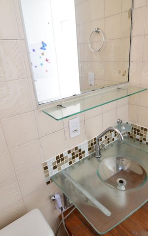 Studio para alugar com 47m², 1 quarto e sem vagaBanheiro