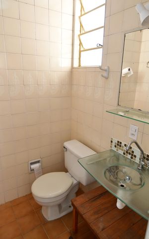 Studio para alugar com 47m², 1 quarto e sem vagaBanheiro