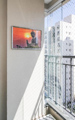 Apartamento à venda com 56m², 2 quartos e 1 vaga Apartamento à venda com 56m², 2 quartos e 1 vagaVaranda