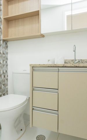 Apartamento à venda com 61m², 2 quartos e 1 vagaBanheiro