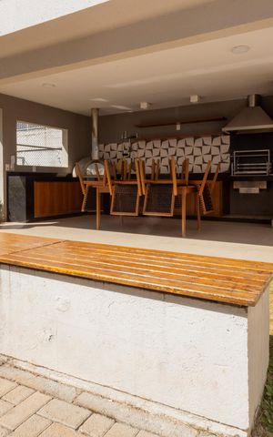 Apartamento à venda com 61m², 2 quartos e 1 vagaÁrea comum - Churrasqueira