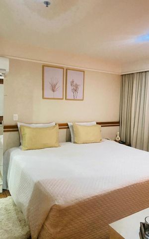 Studio para alugar com 37m², 1 quarto e 1 vaga Studio para alugar com 37m², 1 quarto e 1 vagaQuarto