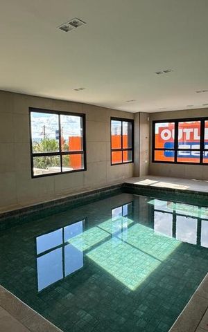 Studio para alugar com 37m², 1 quarto e 1 vaga Studio para alugar com 37m², 1 quarto e 1 vagaPiscina