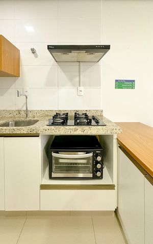 Apartamento para alugar com 38m², 1 quarto e 1 vagaCozinha