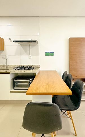 Apartamento para alugar com 38m², 1 quarto e 1 vagaSala de Jantar