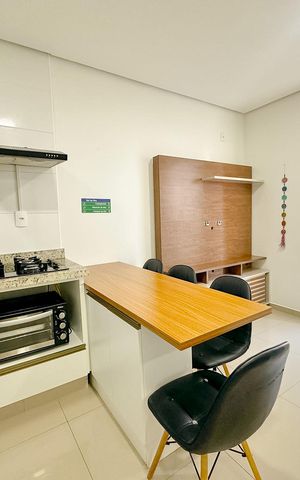 Apartamento para alugar com 38m², 1 quarto e 1 vagaSala de Jantar