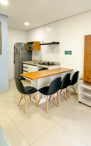 Apartamento para alugar com 38m², 1 quarto e 1 vagaSala de Jantar
