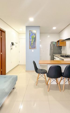 Apartamento para alugar com 38m², 1 quarto e 1 vagaSala de Jantar