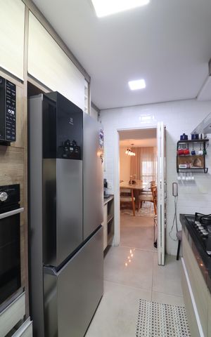 Apartamento à venda com 123m², 3 quartos e 2 vagasCozinha 