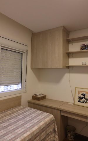 Apartamento à venda com 123m², 3 quartos e 2 vagasQuarto 3