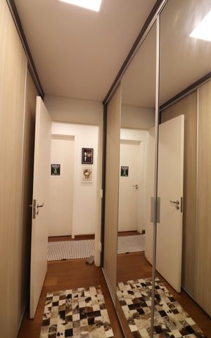 Apartamento à venda com 123m², 3 quartos e 2 vagasQuarto 1 - Suíte Closet
