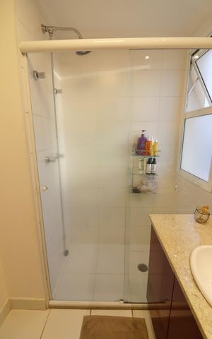 Apartamento à venda com 123m², 3 quartos e 2 vagasQuarto 1 - Suíte Banheiro 