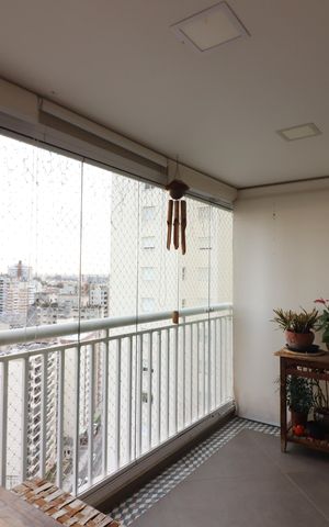 Apartamento à venda com 123m², 3 quartos e 2 vagasVaranda gourmet