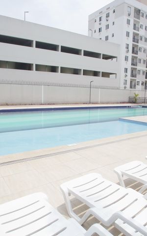 Apartamento à venda com 43m², 2 quartos e 1 vagaÁrea comum - Piscina