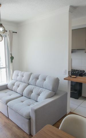 Apartamento à venda com 43m², 2 quartos e 1 vagaSala