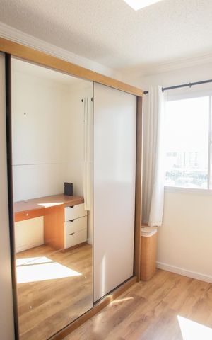 Apartamento à venda com 43m², 2 quartos e 1 vagaQuarto 2