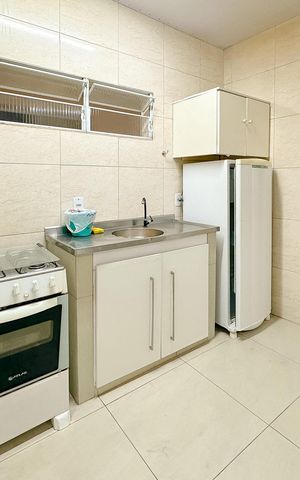 Studio para alugar com 25m², 1 quarto e 2 vagasCozinha