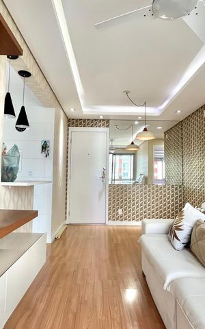 Apartamento à venda com 50m², 2 quartos e 1 vaga Apartamento à venda com 50m², 2 quartos e 1 vagaSala