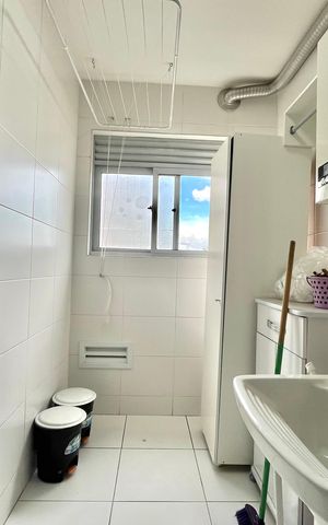 Apartamento à venda com 50m², 2 quartos e 1 vaga Apartamento à venda com 50m², 2 quartos e 1 vagaÁrea de Serviço