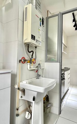 Apartamento à venda com 50m², 2 quartos e 1 vaga Apartamento à venda com 50m², 2 quartos e 1 vagaÁrea de Serviço