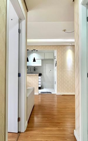 Apartamento à venda com 50m², 2 quartos e 1 vaga Apartamento à venda com 50m², 2 quartos e 1 vagaCorredor