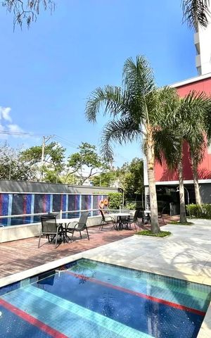 Apartamento à venda com 50m², 2 quartos e 1 vaga Apartamento à venda com 50m², 2 quartos e 1 vagaÁrea comum - Piscina