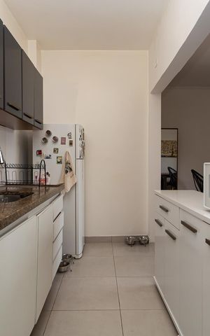 Apartamento à venda com 56m², 1 quarto e sem vaga Apartamento à venda com 56m², 1 quarto e sem vagaCozinha